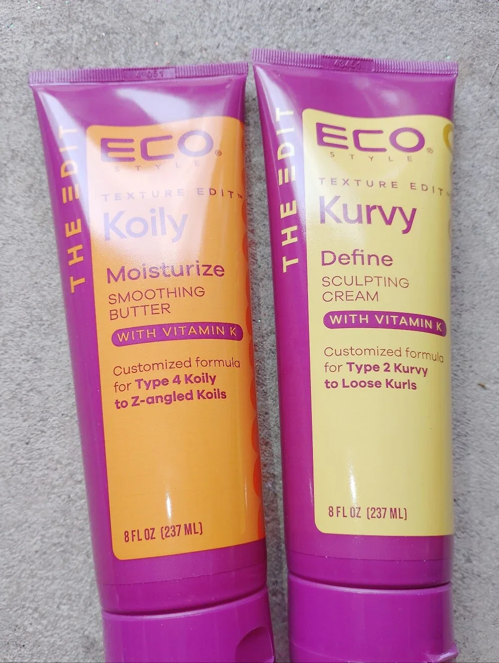 Kurvy Pink Moisturize & Define Hair Care Set Curly Hair African American Hair